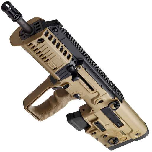 Iwi IWI Tavor X95 5.56mm NATO 16.5in FDE/Black Semi Automatic Modern Sporting Rifle - 10+1 Rounds - Flat Dark Earth/Black