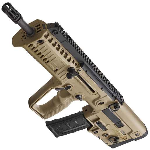 Iwi IWI Tavor X95 5.56mm NATO 16.5in FDE/Black Semi Automatic Modern Sporting Rifle - 30+1 Rounds - Black/Flat Dark Earth