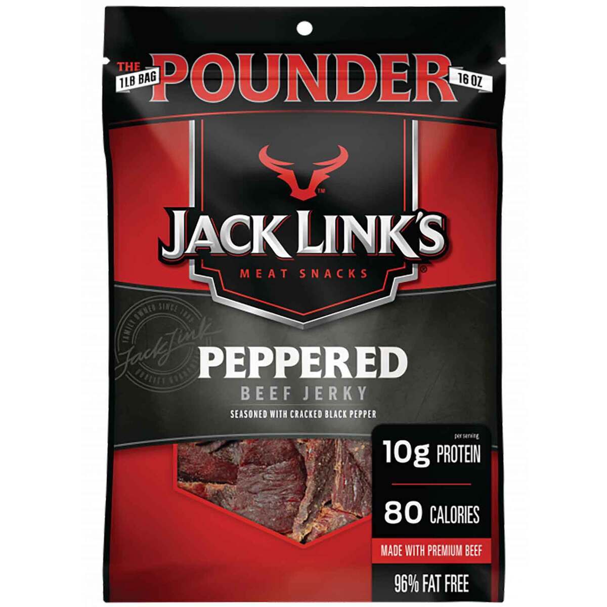 Jack Link's Peppered Beef Jerky - 16oz Jack Link's Peppered Beef Jerky - 16oz