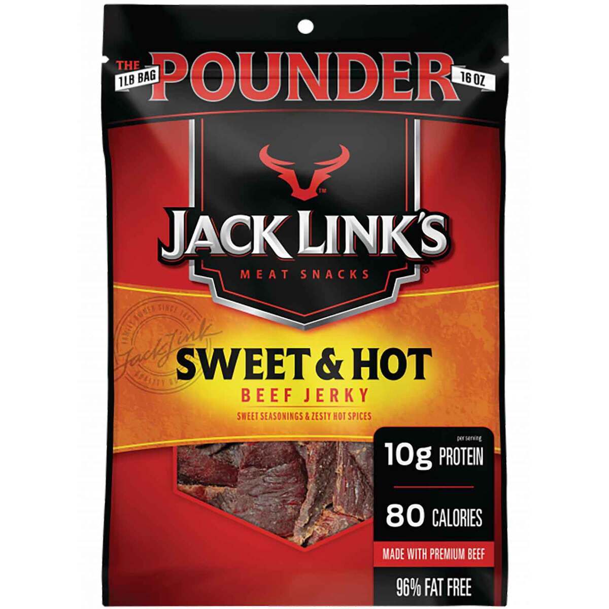 Jack Link's Sweet and Hot Beef Jerky - 16oz Jack Link's Sweet and Hot Beef Jerky - 16oz