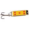 Jakes Lil Jake Spin-A-Lure Casting Spoon - G-Back Yellow 5 Dot, 1/6oz - G-Back Yellow 5 Dot