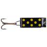 Jakes Spin-A-Lure Casting Spoon - Black w/Yellow Dots, 1/4oz - Black w/Yellow Dots