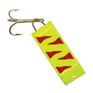 Jakes Spin-A-Lure Casting Spoon - Neon Yellow, 1/4oz