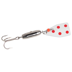 Jakes Stream A Lure Inline Spinner - White, 1/6oz