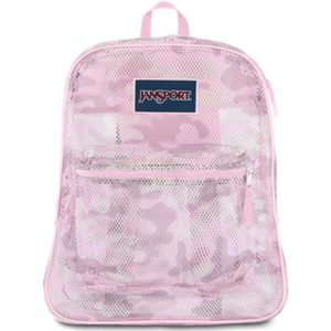 JanSport 32 Liter Mesh Pack Backpack - Cotton Candy Camo