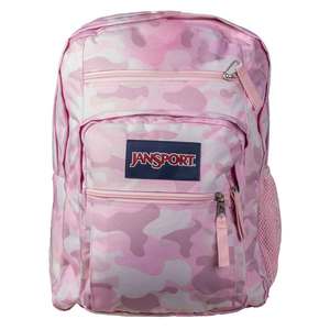 JanSport 34 Liter Big Student Backpack - Cotton Candy Camo