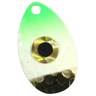 JB Lures Hot-Flash Spinner Rig 930 Series Lure Rig - Hammered Gold-Glow-Green, Sz 4 Hook/Sz 3 Blade, 42in - Hammered Gold-Glow-Green Sz 4 Hook/Sz 3 Blade