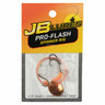 JB Lures Pro-Flash 3-Hook Harness 600 Series Harness - Hammered Nickel, Sz 4, Sz 6, Sz 6 Hooks, 42in - Hammered Nickel Sz 4, Sz 6, Sz 6 Hooks
