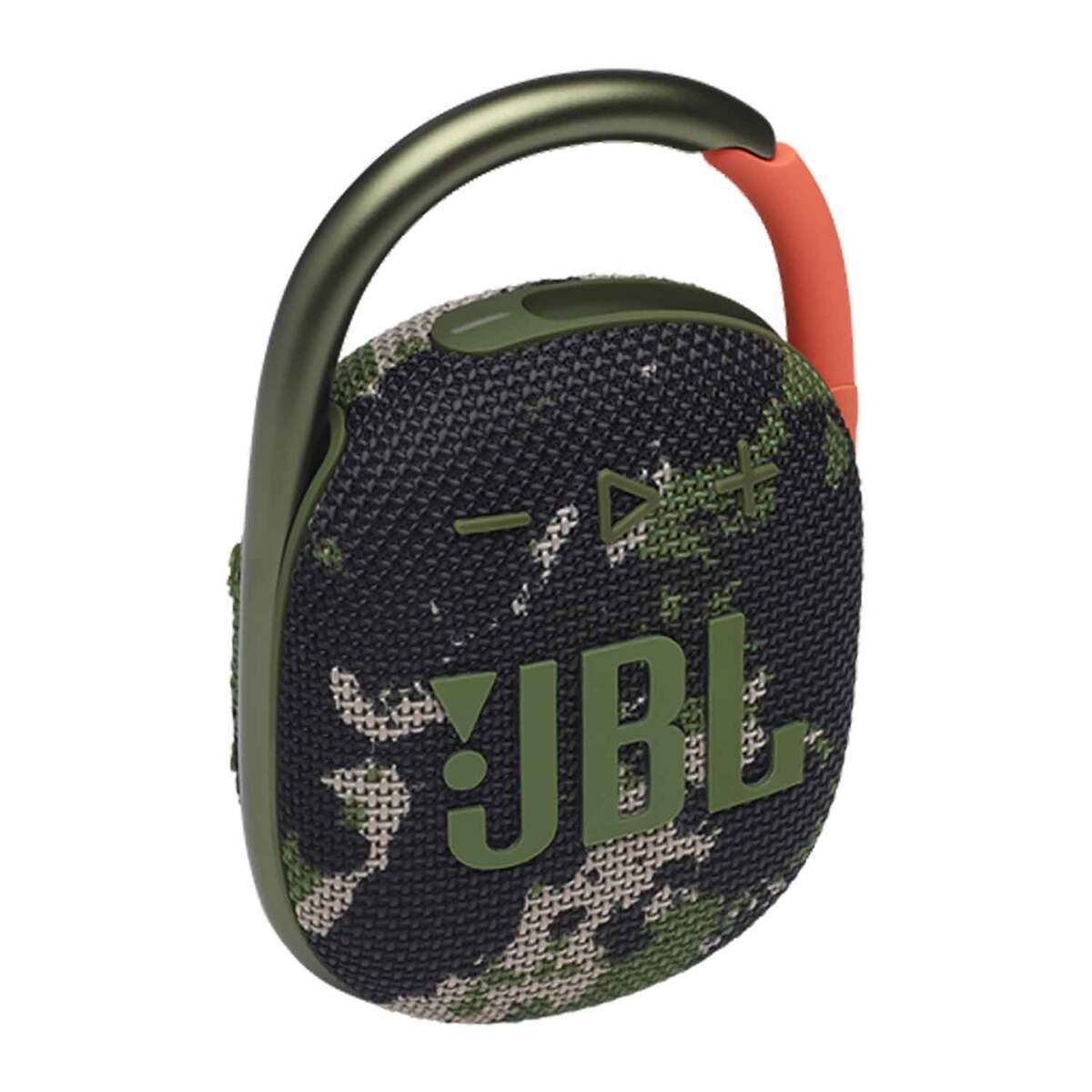 JBL Clip 4 Portable Bluetooth Speaker - Squad - Squad 3.4in x 5.3in x 1.8in JBL Clip 4 Portable Bluetooth Speaker - Squad - Squad 3.4in x 5.3in x 1.8in