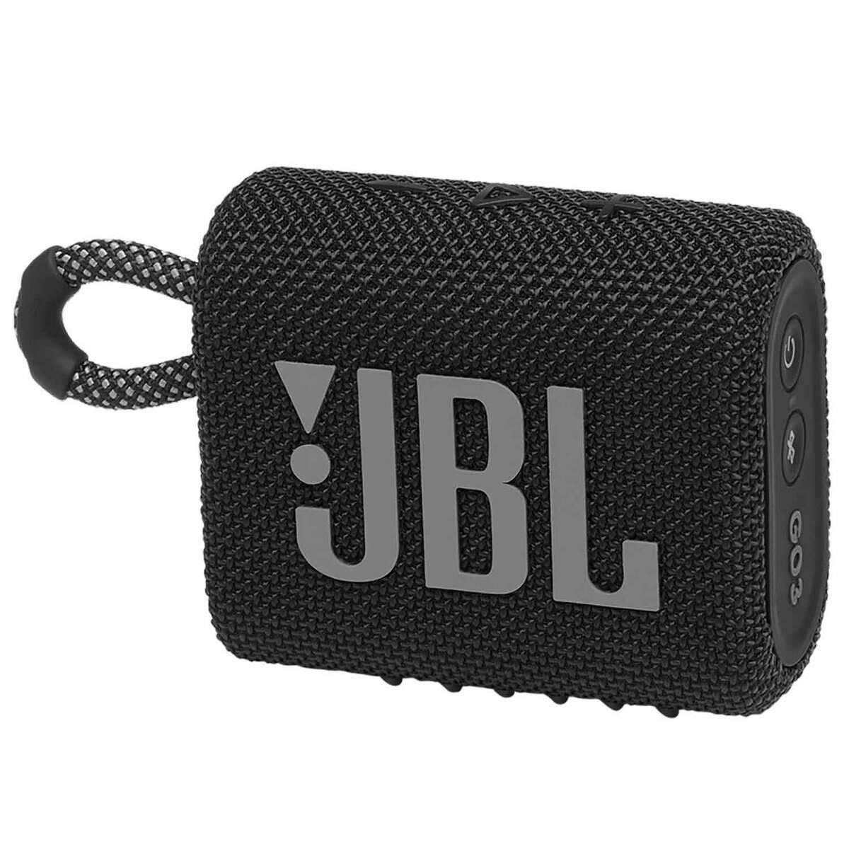 JBL Go 3 Portable Bluetooth Speaker - Black - Black 3.4in x 2.7in x 1.6in JBL Go 3 Portable Bluetooth Speaker - Black - Black 3.4in x 2.7in x 1.6in