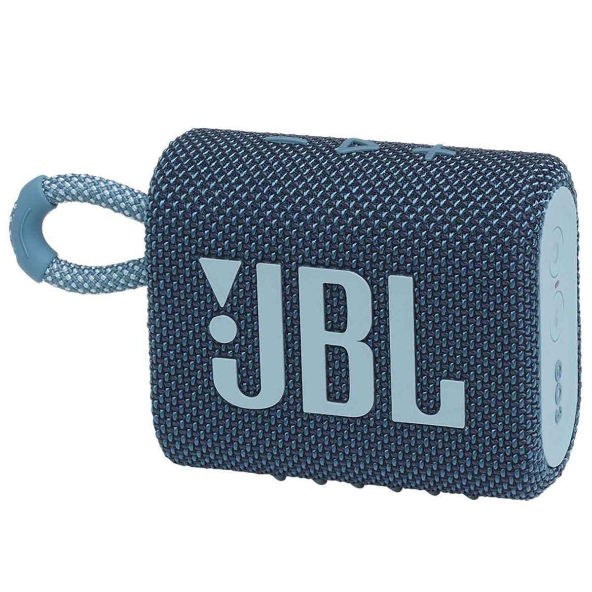 JBL Go 3 Portable Bluetooth Speaker - Blue - Blue 3.4in x 2.7in x 1.6in JBL Go 3 Portable Bluetooth Speaker - Blue - Blue 3.4in x 2.7in x 1.6in