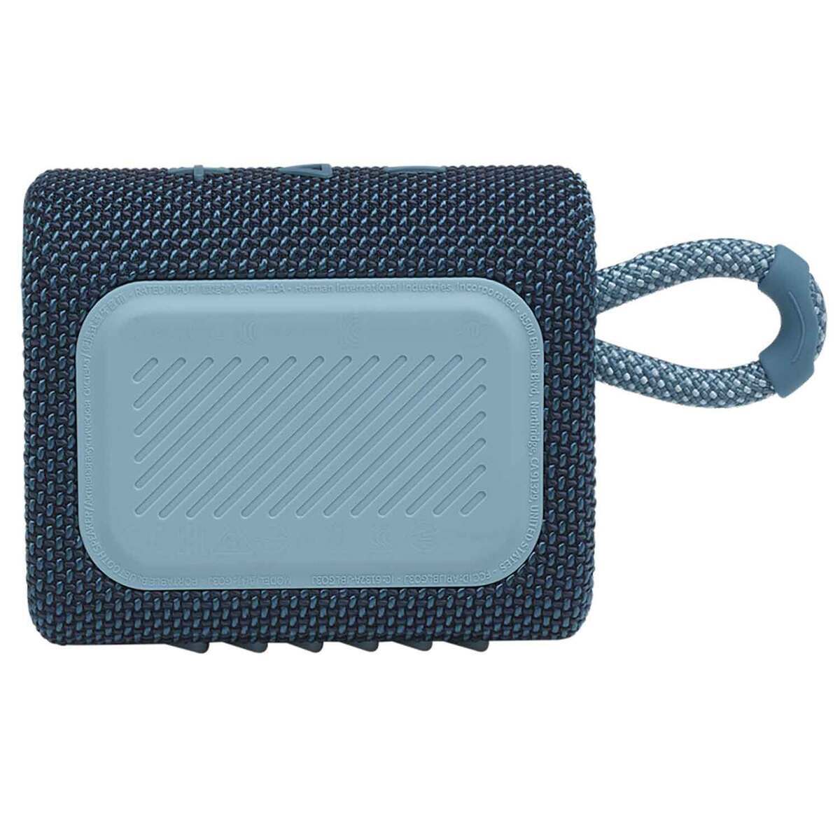 JBL Go 3 Portable Bluetooth Speaker - Blue - Blue 3.4in x 2.7in x 1.6in JBL Go 3 Portable Bluetooth Speaker - Blue - Blue 3.4in x 2.7in x 1.6in