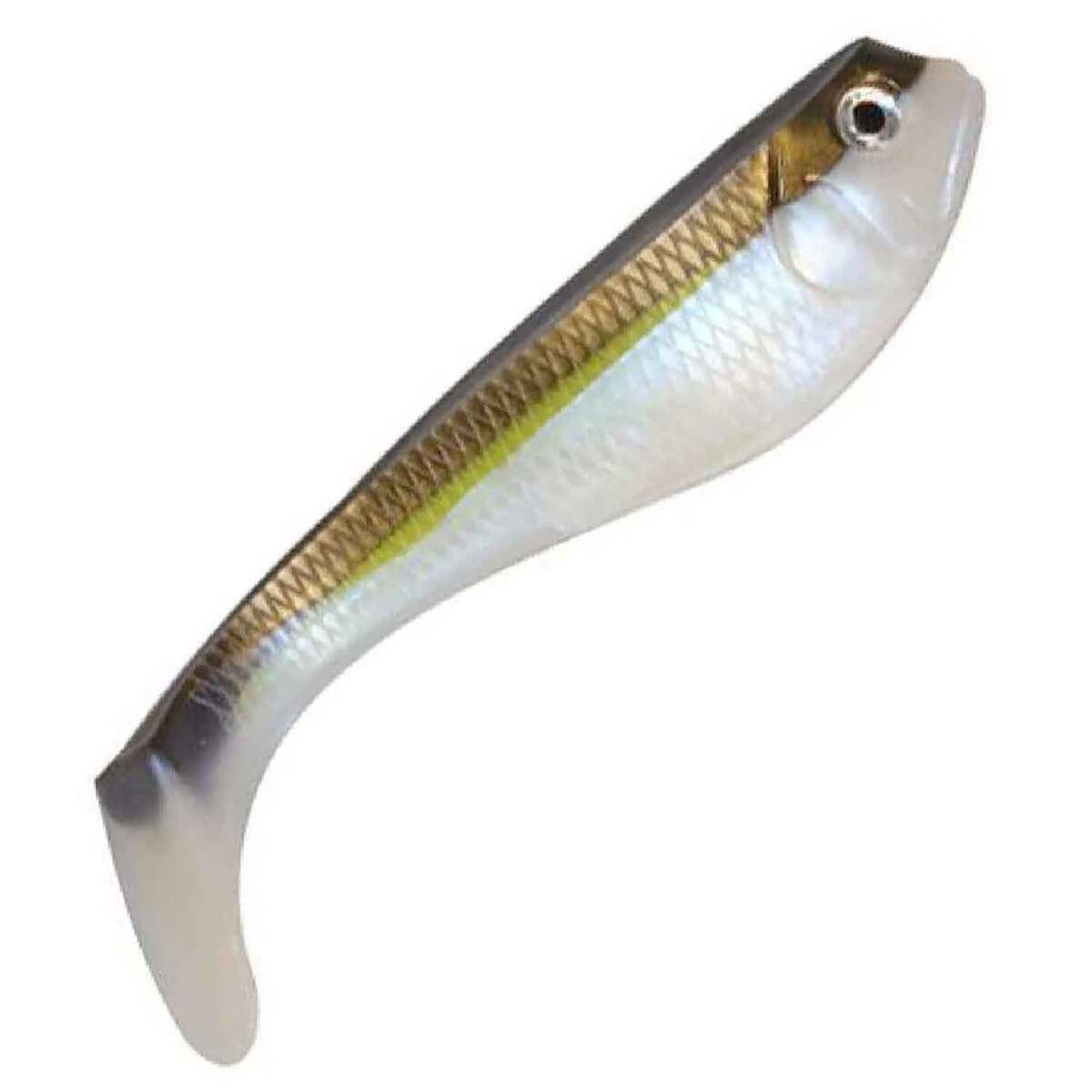 Jenko Fishing Booty Shaker Soft Swimbait - Bronze Shad, 8in - Bronze Shad Jenko Fishing Booty Shaker Soft Swimbait - Bronze Shad, 8in - Bronze Shad