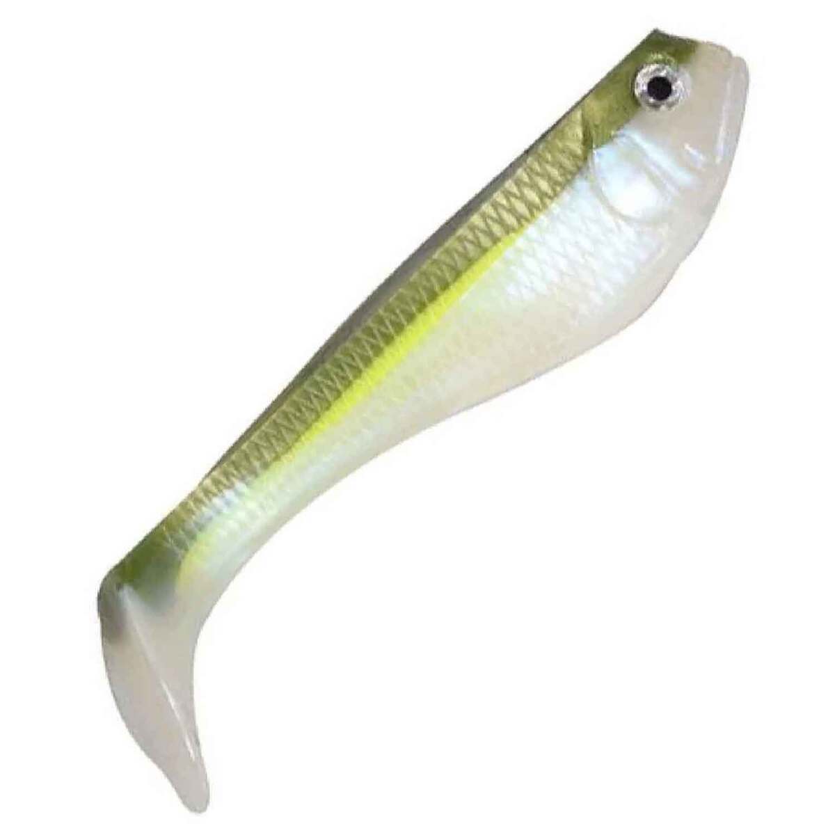 Jenko Fishing Booty Shaker Soft Swimbait - Olive Shad, 3-1/4in - Olive Shad Jenko Fishing Booty Shaker Soft Swimbait - Olive Shad, 3-1/4in - Olive Shad