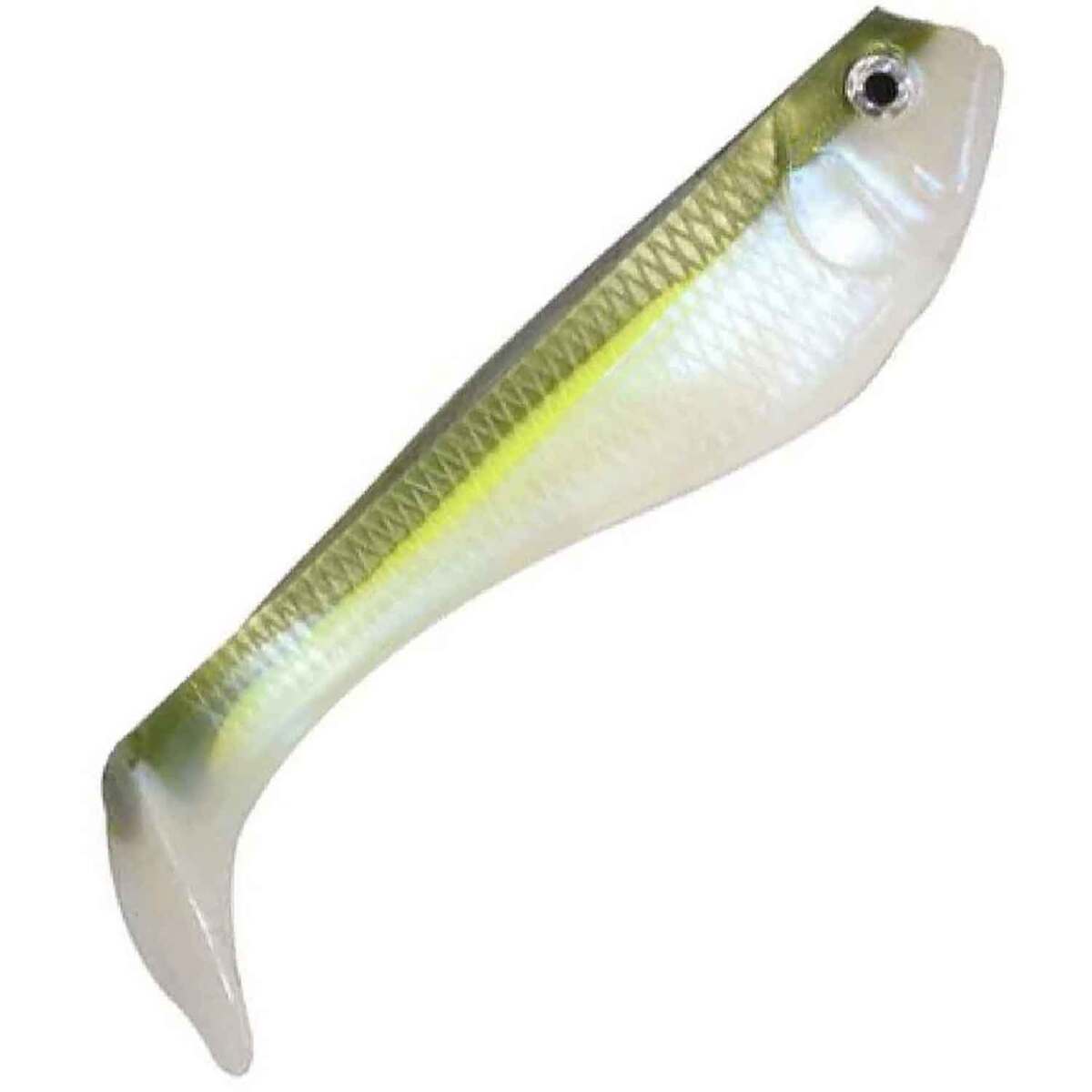 Jenko Fishing Booty Shaker Soft Swimbait - Olive Shad, 4in - Olive Shad Jenko Fishing Booty Shaker Soft Swimbait - Olive Shad, 4in - Olive Shad