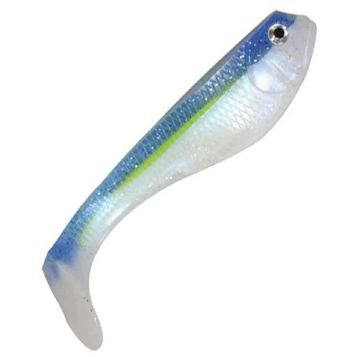 Jenko Fishing Booty Shaker Soft Swimbait - Threadfin Shad, 3-1/4in - Threadfin Shad Jenko Fishing Booty Shaker Soft Swimbait - Threadfin Shad, 3-1/4in - Threadfin Shad