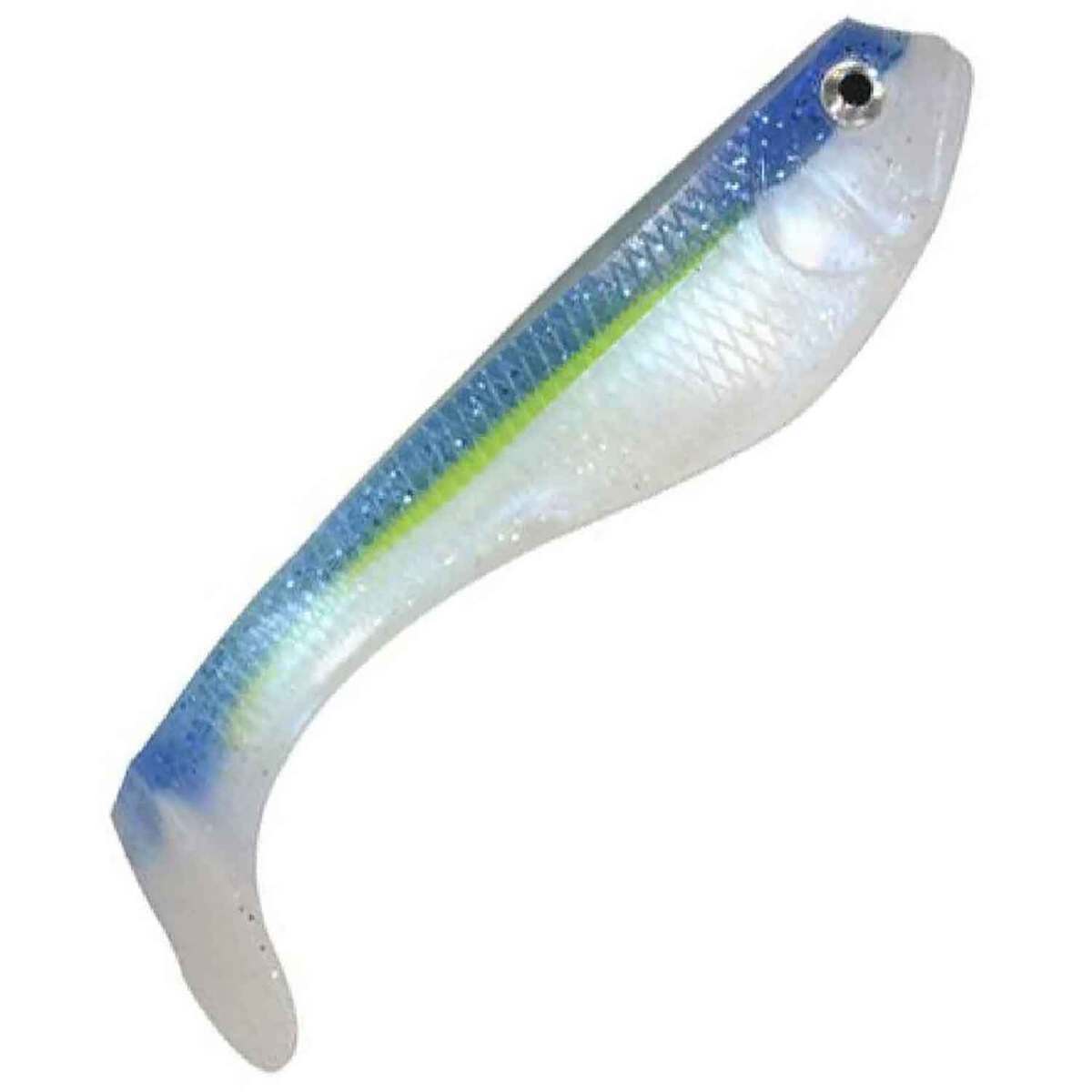 Jenko Fishing Booty Shaker Soft Swimbait - Threadfin Shad, 8in - Threadfin Shad Jenko Fishing Booty Shaker Soft Swimbait - Threadfin Shad, 8in - Threadfin Shad