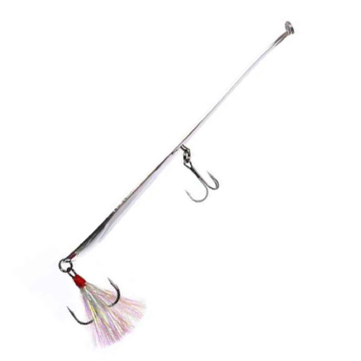 Jenko Fishing Sticky Spoon Flutter Spoon - Chrome Shad, 3oz, 8in - Chrome Shad Jenko Fishing Sticky Spoon Flutter Spoon - Chrome Shad, 3oz, 8in - Chrome Shad