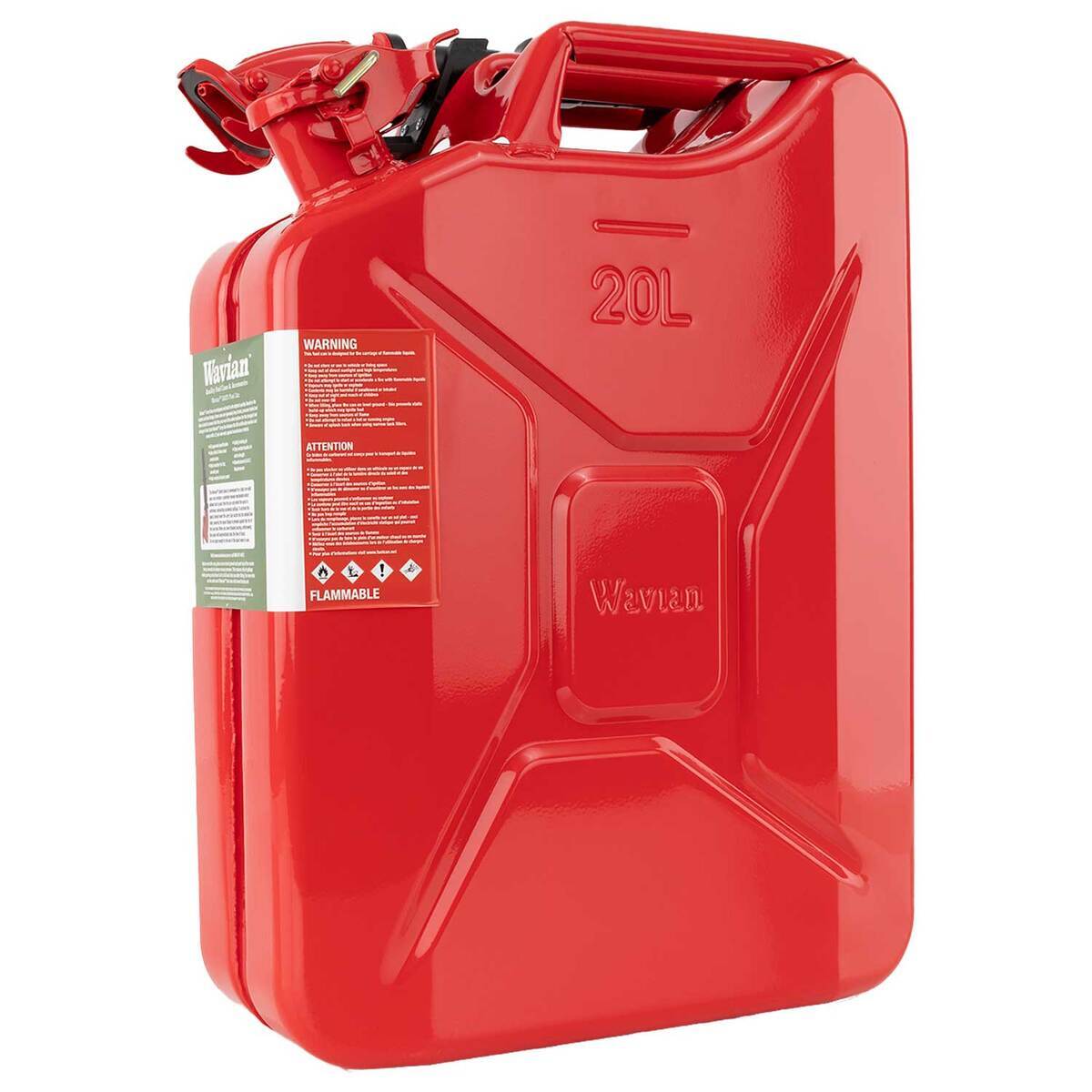Metal Fuel Wavian 20 Liter Metal Gas Can | Sportsman's Warehouse