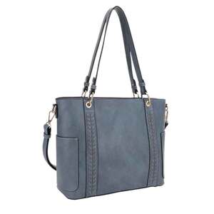 Jessie & James Austin Whipstitching Concealed Carry Lock and Key Tote