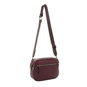 Jessie & James Beverly Compact Conceal Carry Crossbody Camera Bag - Wine