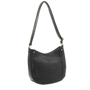 Jessie & James Emily Concealed Carry Crossbody with Whipstitch - Black