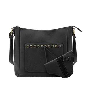 Jessie & James Esther Concealed Carry Lock and Key Crossbody - Black