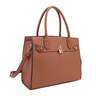Jessie & James Evelyn Concealed Carry Lock and Key Satchel - Tan - Tan
