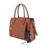 Jessie & James Evelyn Concealed Carry Lock and Key Satchel - Tan - Tan