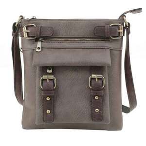 Jessie & James Hannah Concealed Carry Lock and Key Crossbody - Stone
