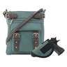 Jessie & James Hannah Concealed Carry Lock and Key Crossbody - Turquoise - Turquoise