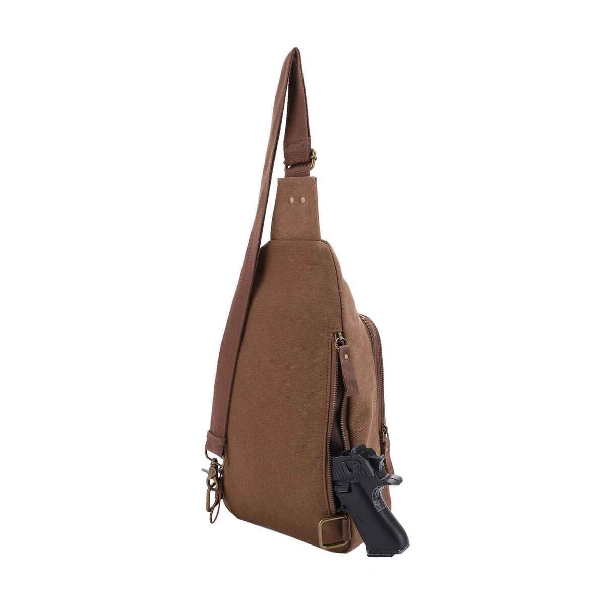 Jessie & James Lioness Concealed Carry Satchel Bag with Tassel - Brown - Brown Jessie & James Lioness Concealed Carry Satchel Bag with Tassel - Brown - Brown