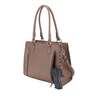Jessie & James Lioness Concealed Carry Satchel Bag with Tassel - Taupe - Taupe