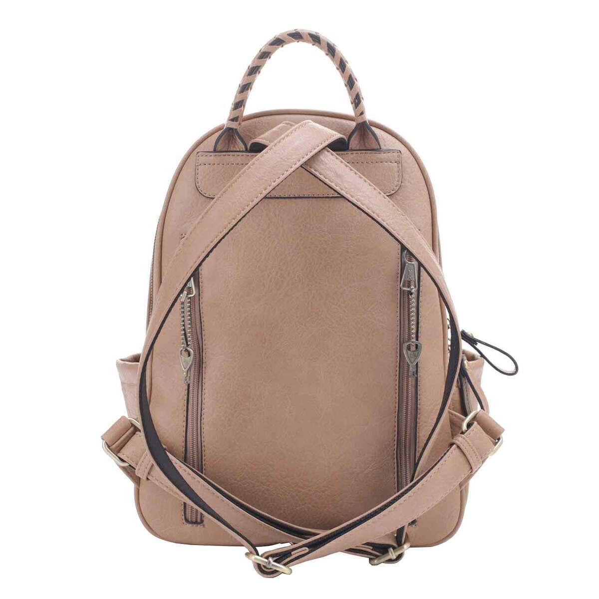 Jessie & James Madison Concealed Carry Backpack Purse - Taupe - Taupe Jessie & James Madison Concealed Carry Backpack Purse - Taupe - Taupe