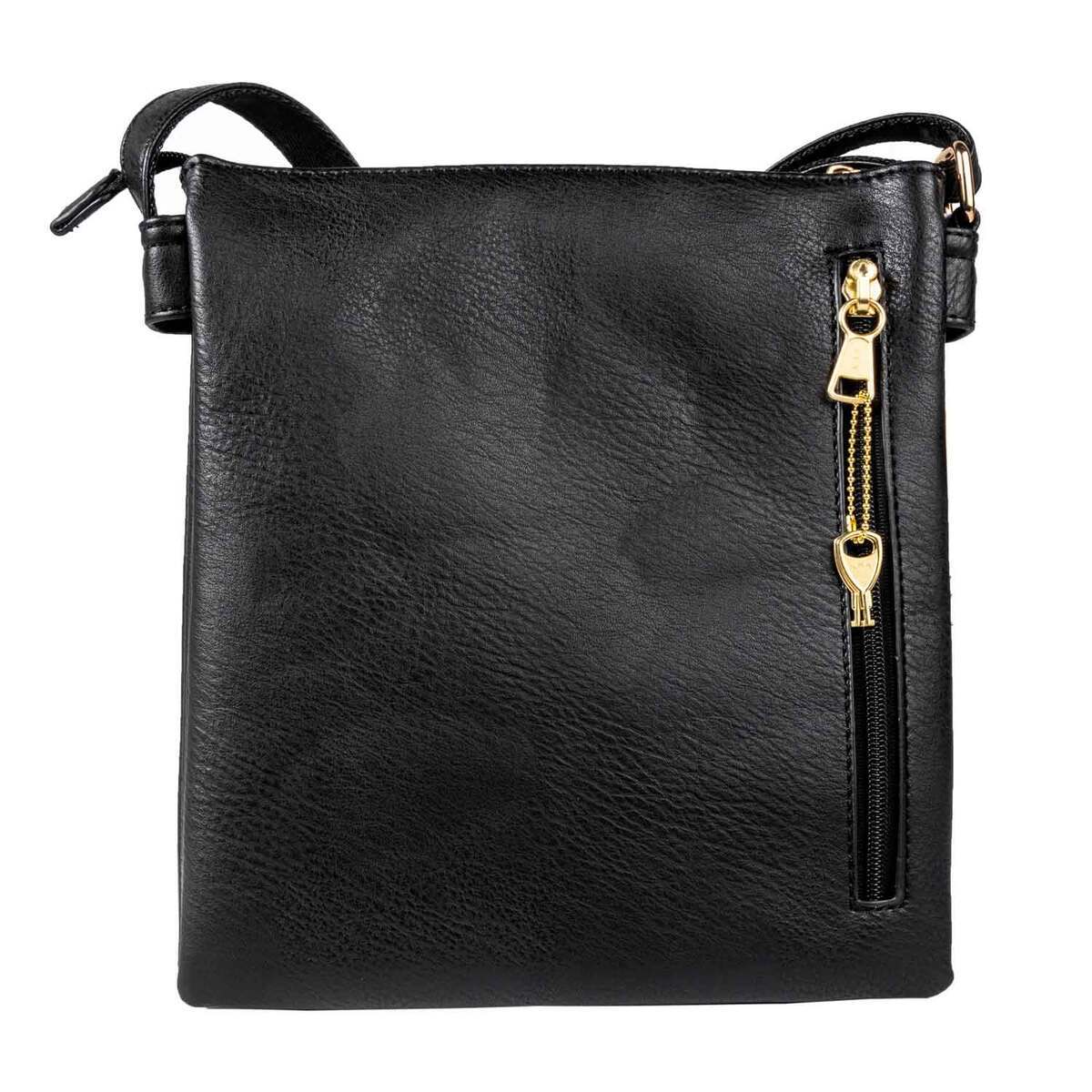 Jessie & James Piper Concealed Carry Crossbody - Black - Black ...