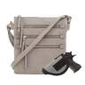 Jessie & James Piper Concealed Carry Lock and Key Crossbody - Grey - Grey