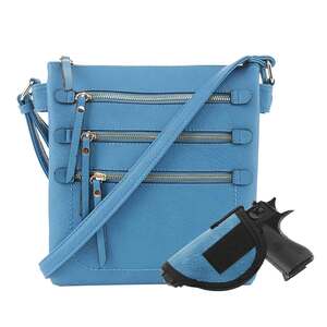 Jessie & James Piper Concealed Carry Lock and Key Crossbody - Turquoise