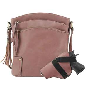 Jessie & James Robin Concealed Carry Lock and Key Crossbody - Mauve