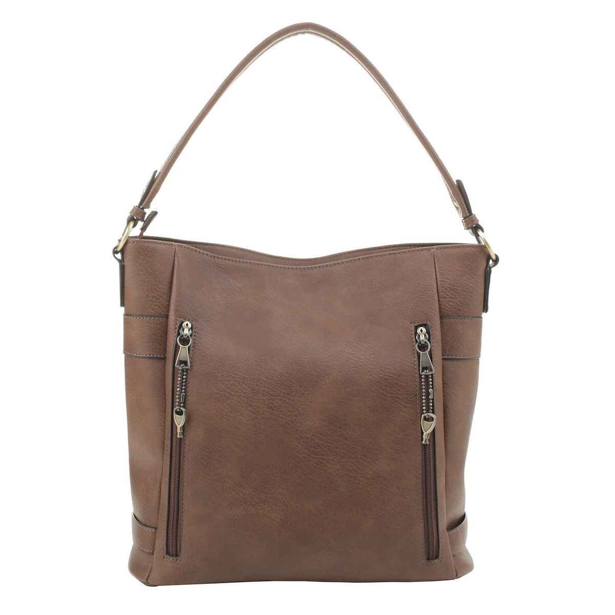 Jessie & James Selina Concealed Carry Tote - Brown - Brown Jessie & James Selina Concealed Carry Tote - Brown - Brown