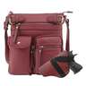 Jessie & James Shelby Concealed Carry Lock and Key Crossbody - Red - Red