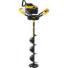 Jiffy 4G FourStroke Gas Power Ice Fishing Auger - 49cc, 10in