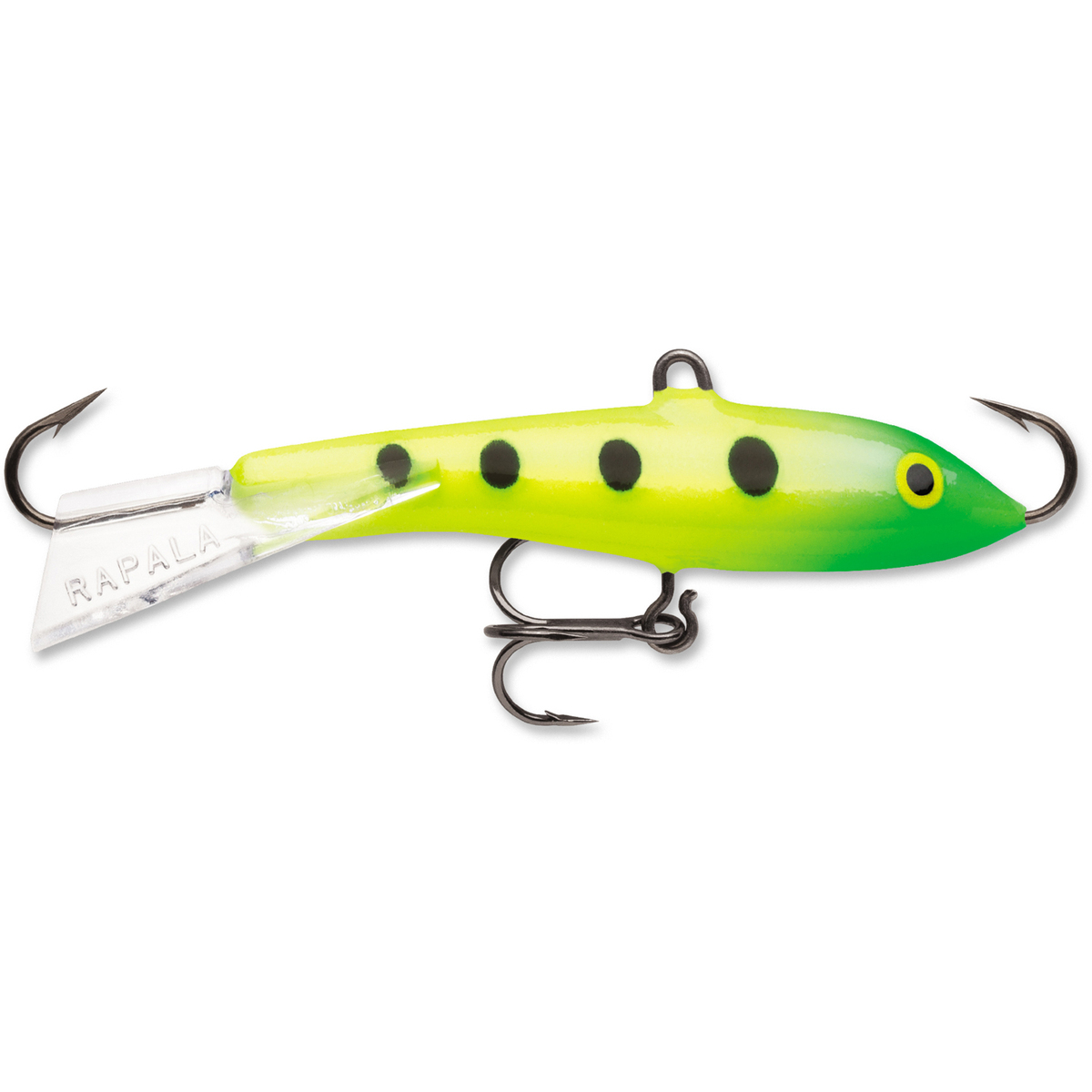 Rapala Jigging Rap 05 Fishing Lure - 2 Inch, Glow Minnow Profile For Ice Fishing & Vertical Jigging