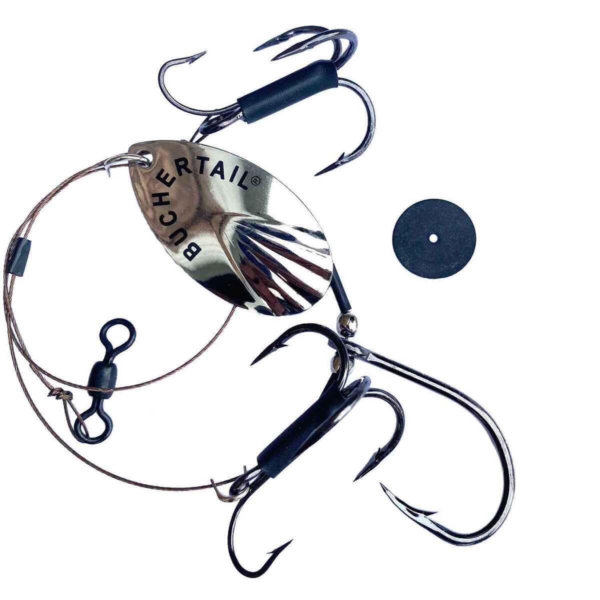 Uipicker Rig Joe Bucher Outdoors Premium Quik Set Sucker Rig with Spinner - Silver ...