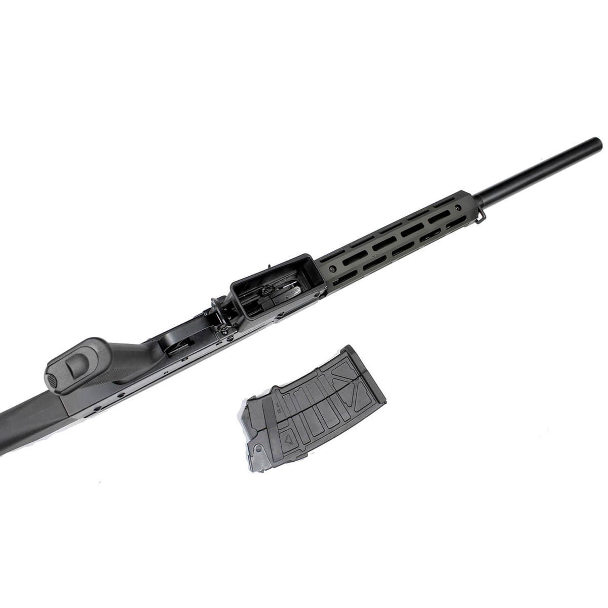 JTS M12AK-T1 With M-LOK 12 Gauge 3in Black Semi Automatic Shotgun - 18.7in - Black JTS M12AK-T1 With M-LOK 12 Gauge 3in Black Semi Automatic Shotgun - 18.7in - Black