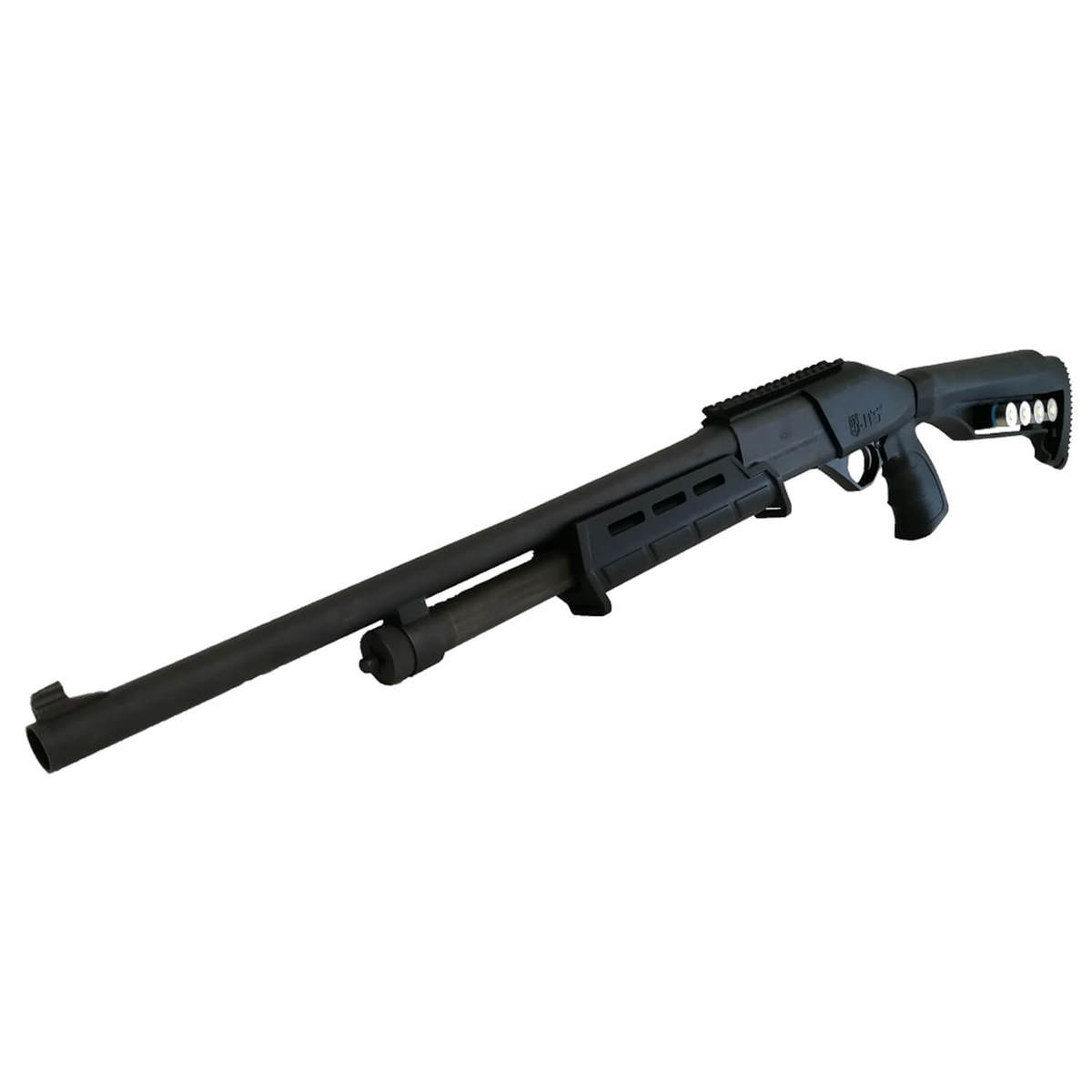 JTS X12PT Tactical Black 12in 2-3/4in Pump Shotgun - 18.5in - Black JTS X12PT Tactical Black 12in 2-3/4in Pump Shotgun - 18.5in - Black