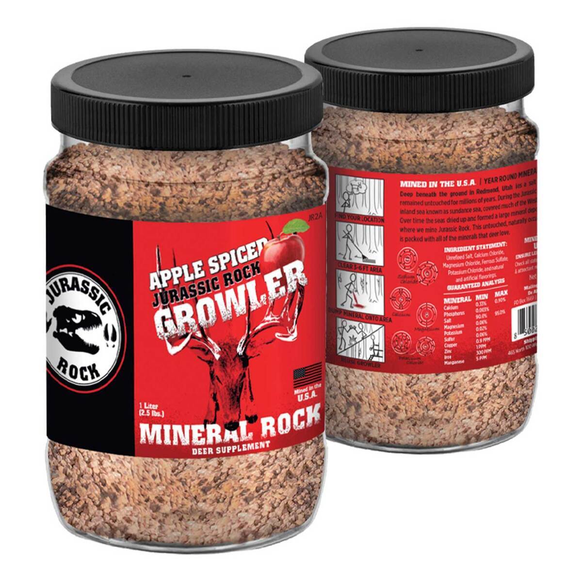 Jurassic Rock Apple Spiced Crushed Mineral Rock - 2.5lbs Jurassic Rock Apple Spiced Crushed Mineral Rock - 2.5lbs