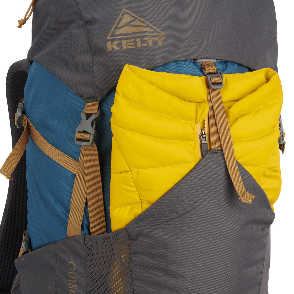 Kelty Outskirt 50 Liter Backpacking Pack - Lyons Blue/Beluga - Lyons Blue/Beluga Kelty Outskirt 50 Liter Backpacking Pack - Lyons Blue/Beluga - Lyons Blue/Beluga