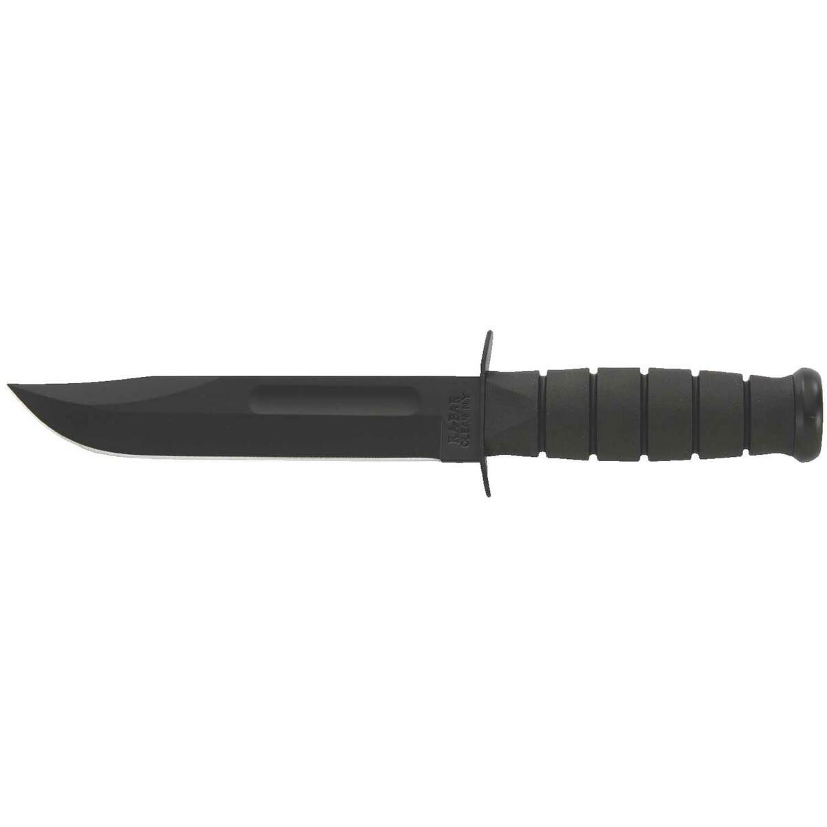 Ka-Bar Full Size 7 inch Fixed Blade Knife - Black Ka-Bar Full Size 7 inch Fixed Blade Knife - Black