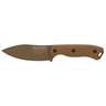KA-BAR Becker Nessmuk 4.312 inch Fixed Blade Knife - Brown