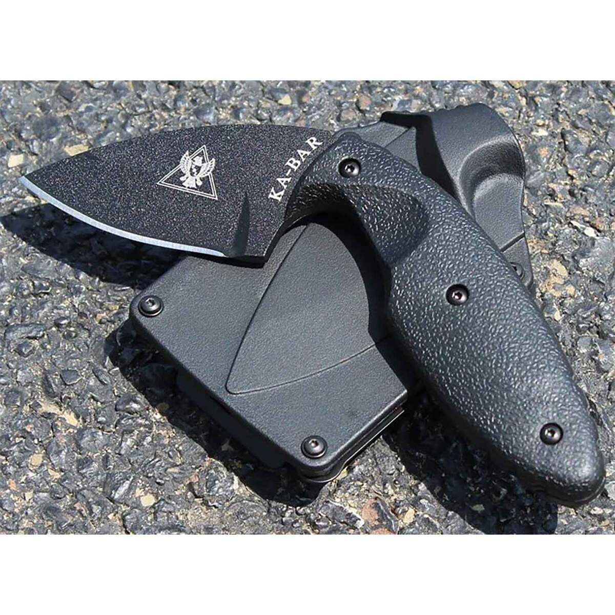 Ka-Bar TDI Personal Defense 2.31 inch Fixed Blade Knife - Black Ka-Bar TDI Personal Defense 2.31 inch Fixed Blade Knife - Black